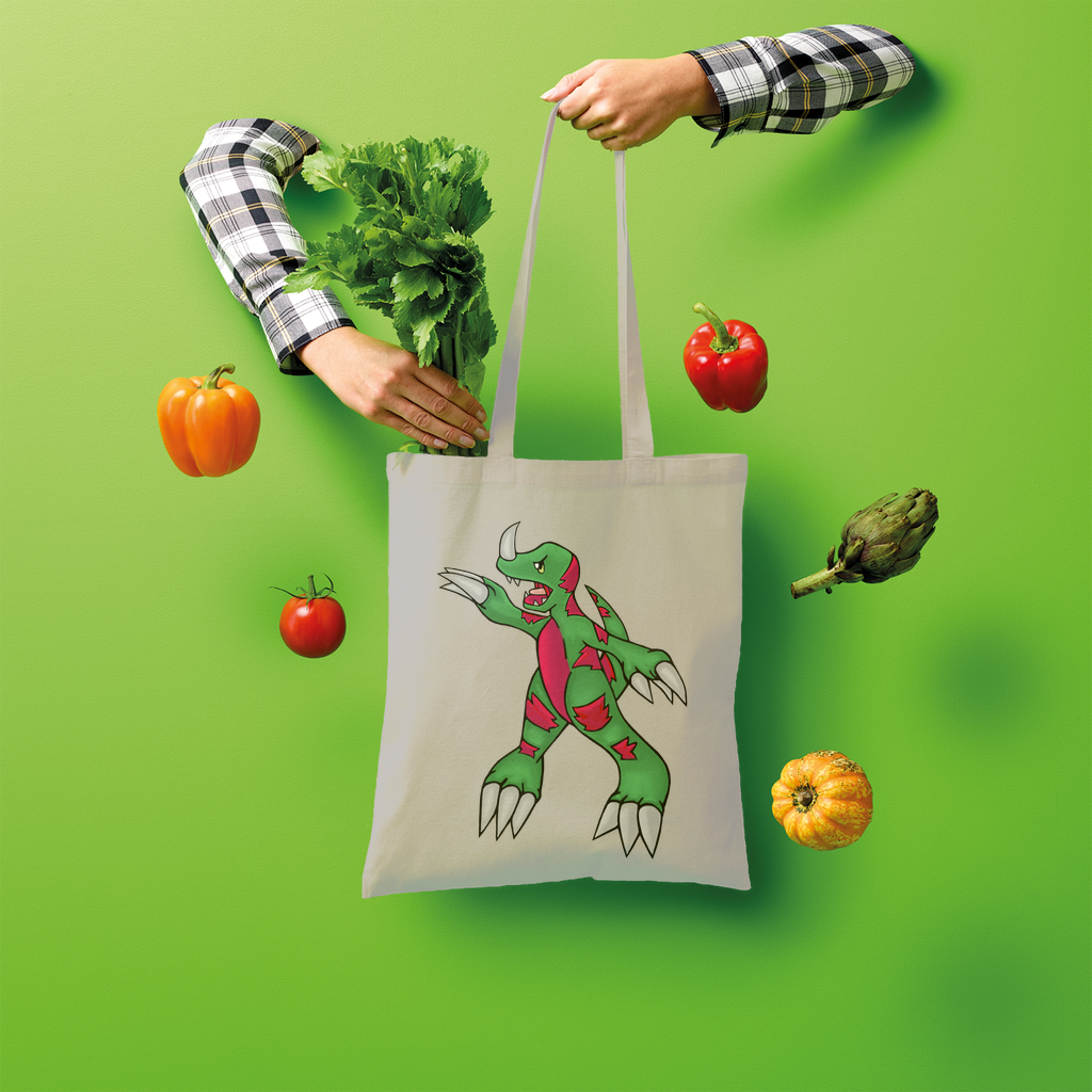 Recgor Shopper Tote Bag made of 100% cotton, featuring a spacious design and eco-friendly attributes, perfect for shopping and creative prints.