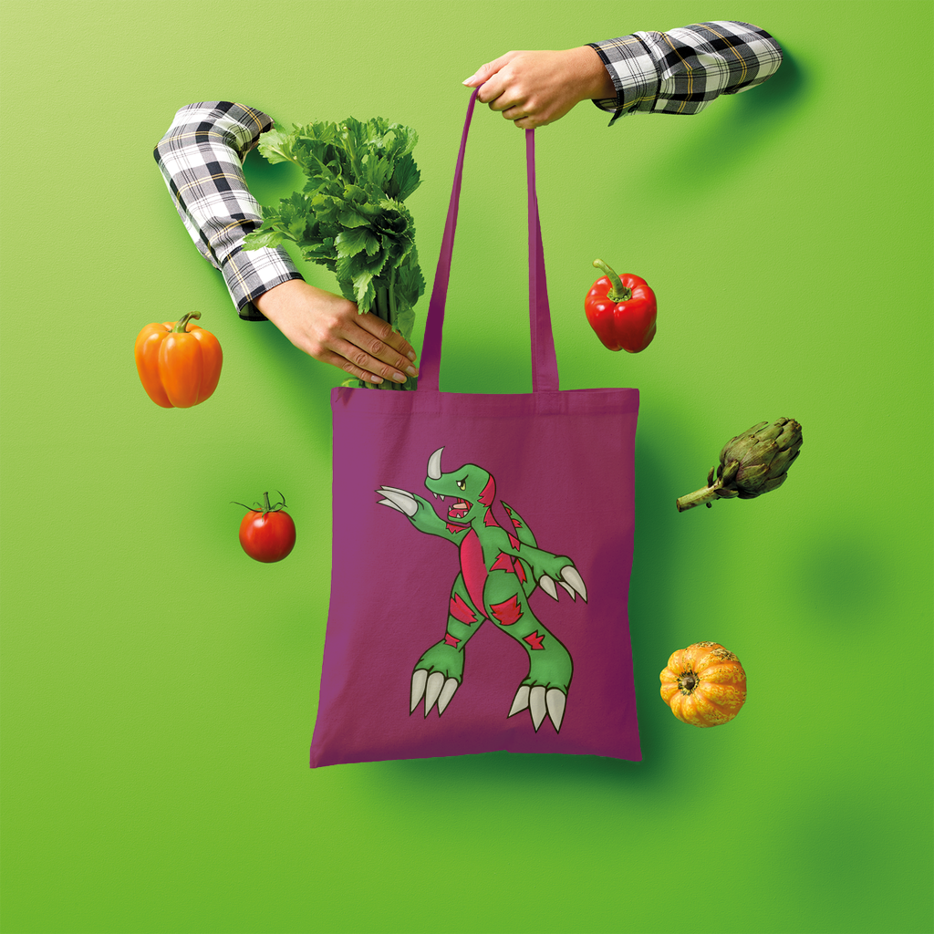 Recgor Shopper Tote Bag made of 100% cotton, featuring a spacious design and eco-friendly attributes, perfect for shopping and creative prints.