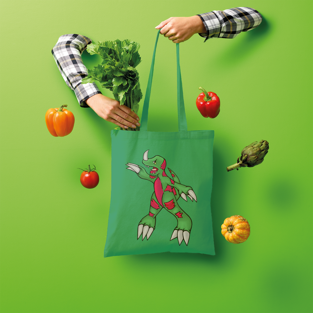 Recgor Shopper Tote Bag made of 100% cotton, featuring a spacious design and eco-friendly attributes, perfect for shopping and creative prints.