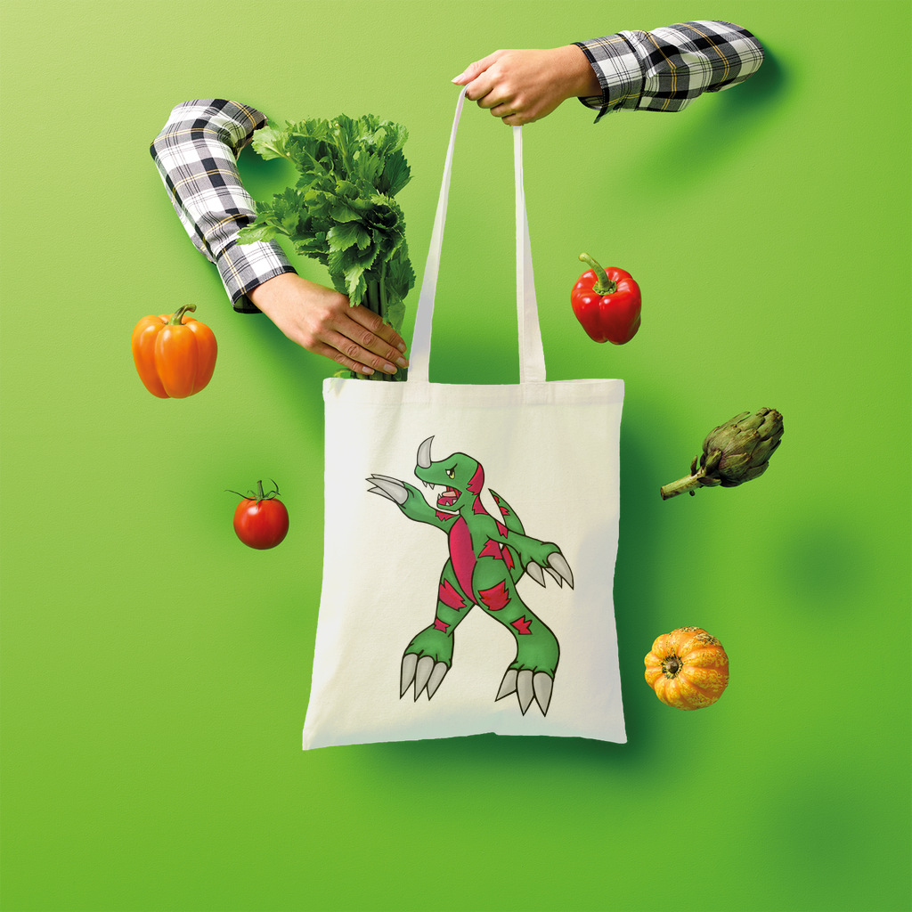 Recgor Shopper Tote Bag made of 100% cotton, featuring a spacious design and eco-friendly attributes, perfect for shopping and creative prints.