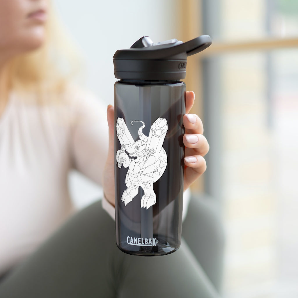 Rector CamelBak Eddy® Water Bottle in 20oz and 25oz sizes, showcasing its durable Tritan™ material and spill-proof design.