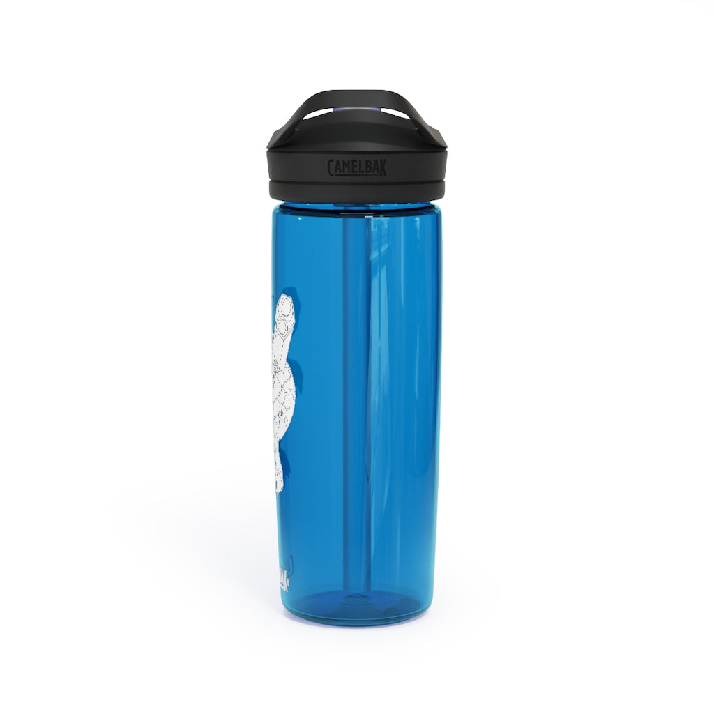 Rector CamelBak Eddy® Water Bottle in 20oz and 25oz sizes, showcasing its durable Tritan™ material and spill-proof design.