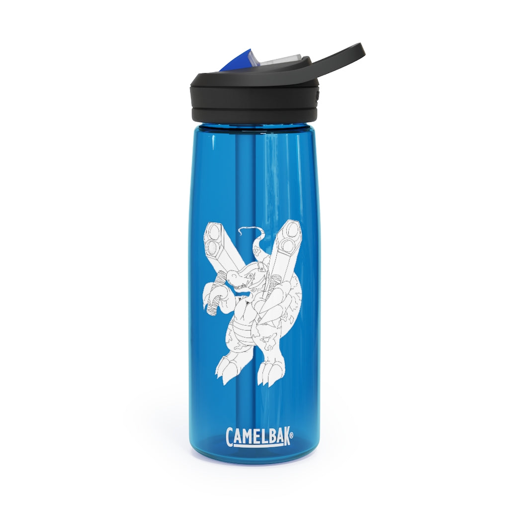 Rector CamelBak Eddy® Water Bottle in 20oz and 25oz sizes, showcasing its durable Tritan™ material and spill-proof design.