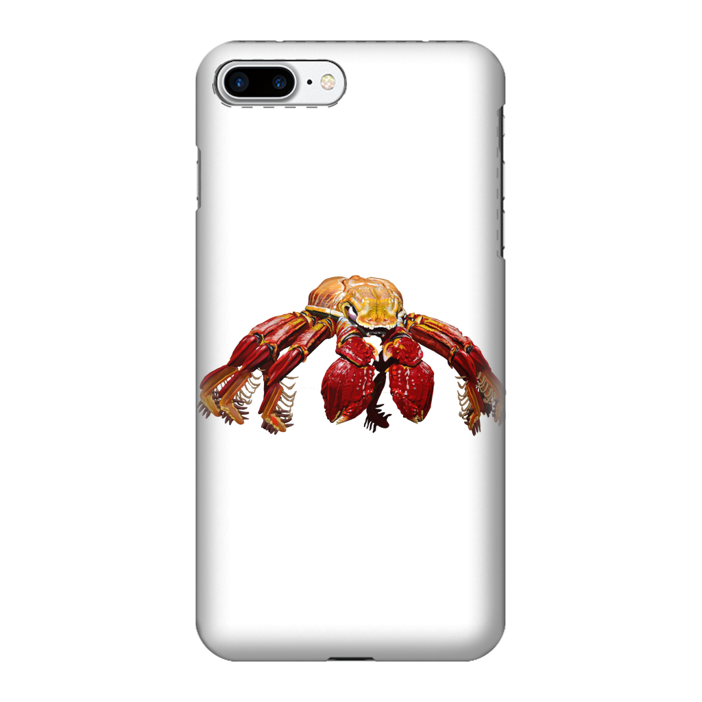 Red Crab Fully Printed Tough Phone Case showcasing vibrant crab design with dual-layer protection.