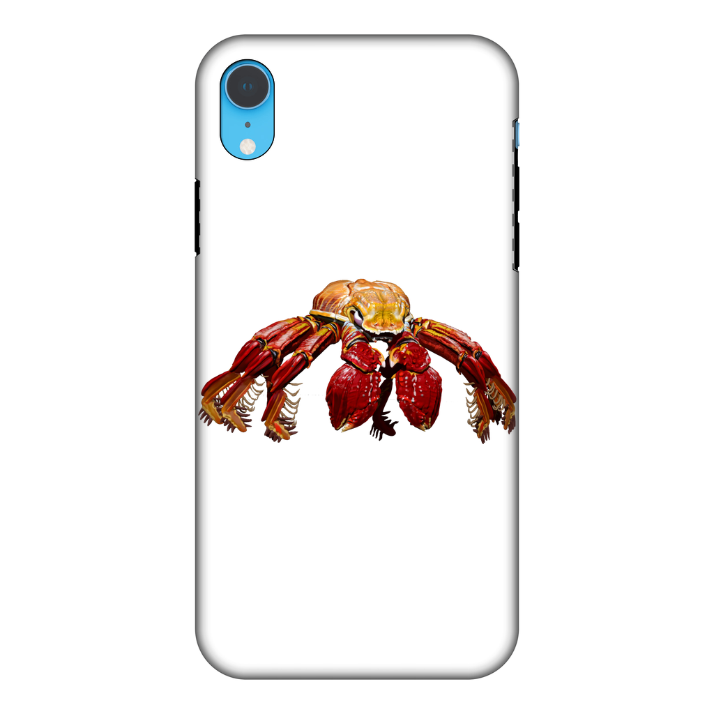 Red Crab Fully Printed Tough Phone Case showcasing vibrant crab design with dual-layer protection.