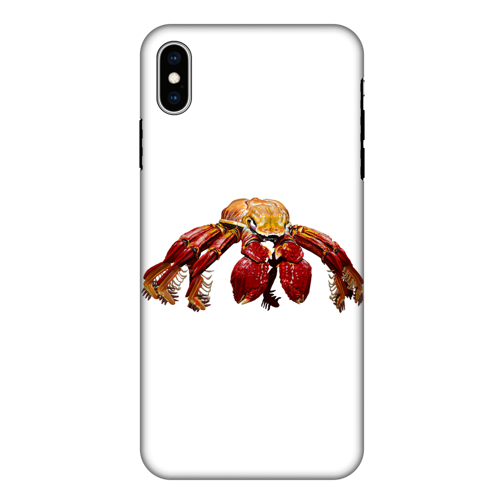 Red Crab Fully Printed Tough Phone Case showcasing vibrant crab design with dual-layer protection.