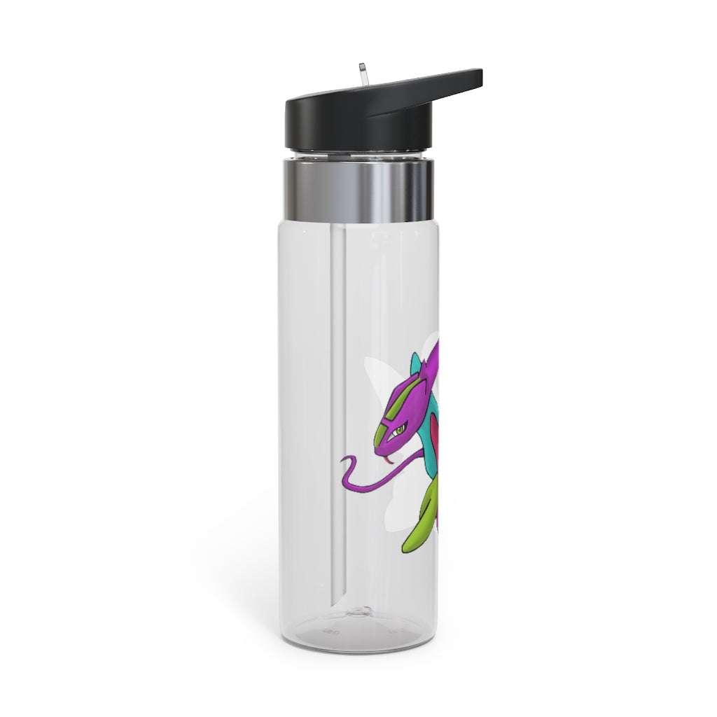 Rengitsu Kensington Tritan™ Sport Bottle in vibrant colors with a carabiner hook, showcasing its sleek design and straw lid.