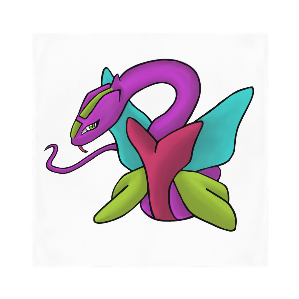 Rengitsu Sublimation Bandana in vibrant colors, showcasing its soft polyester fabric and stylish design, perfect for various outfits.