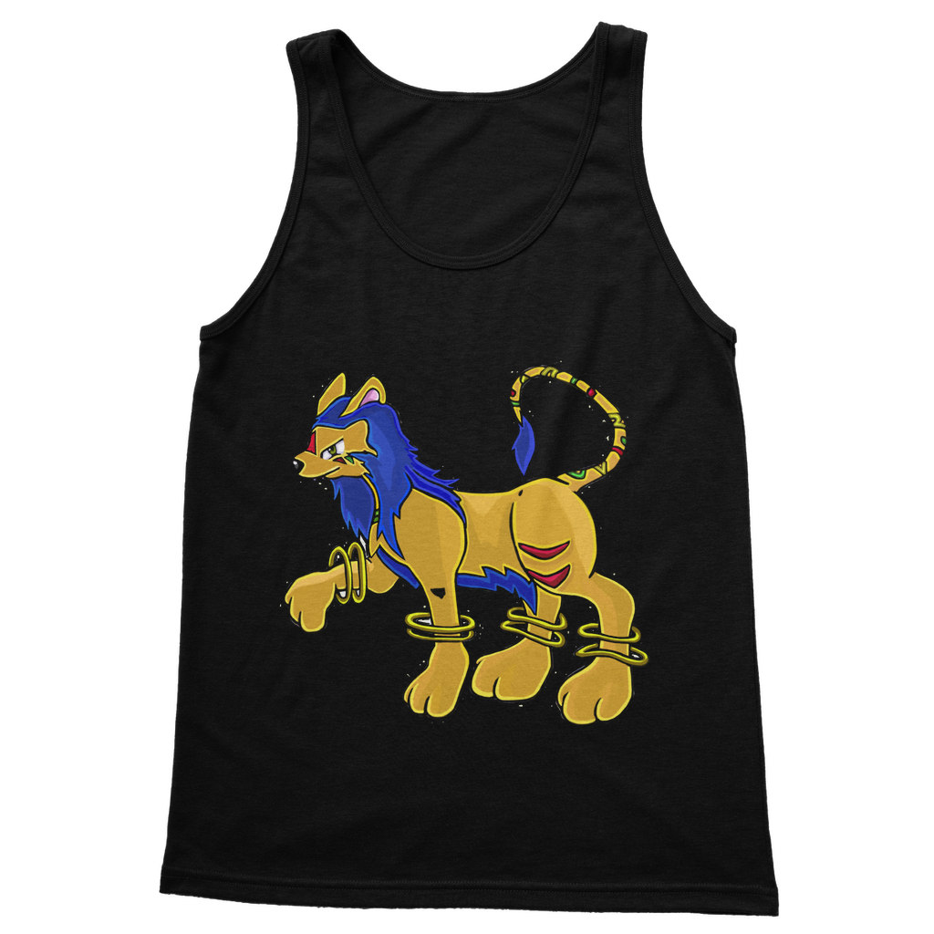 Roararing Classic Adult Vest Top in various colors, showcasing its unisex design and high-quality fabric.