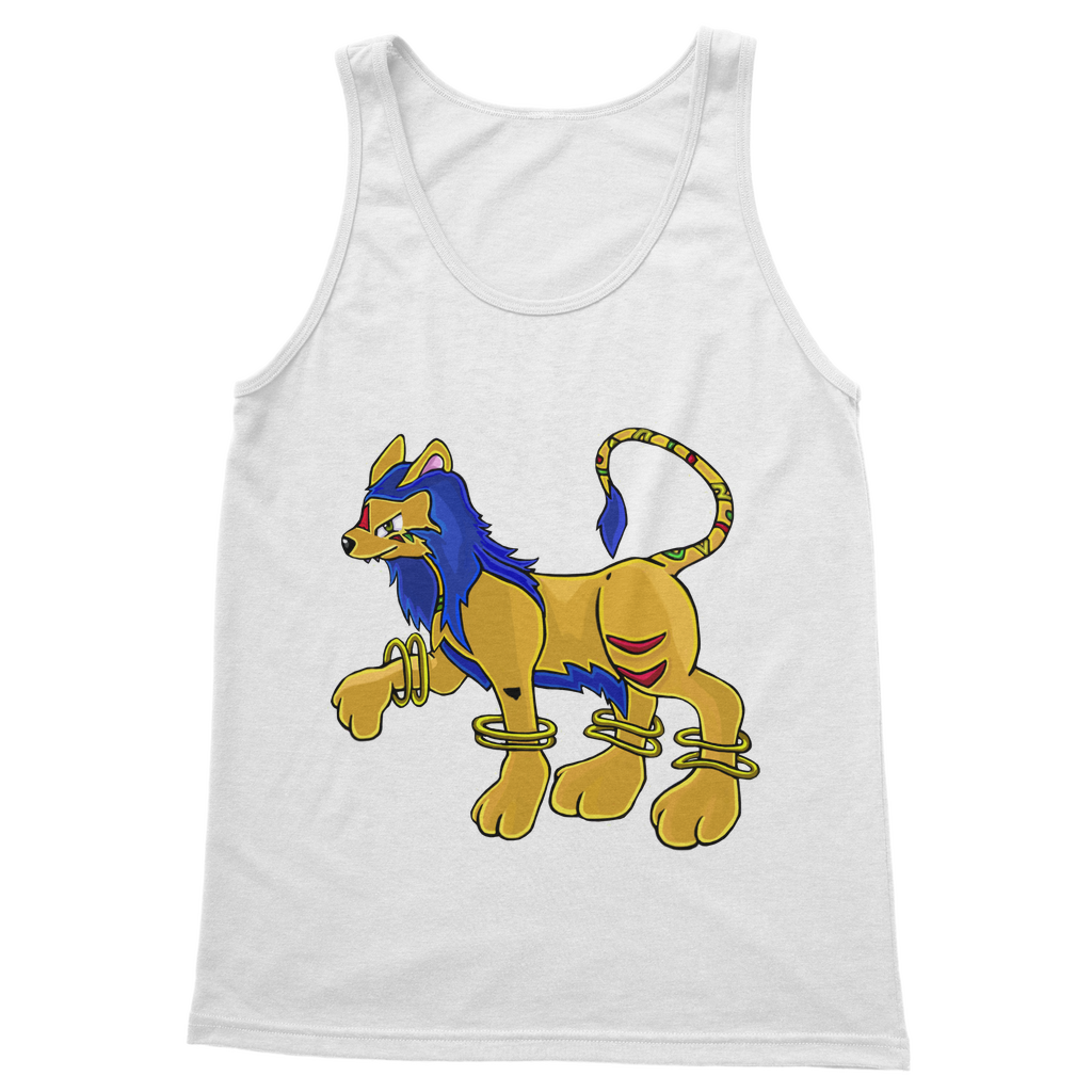 Roararing Classic Adult Vest Top in various colors, showcasing its unisex design and high-quality fabric.