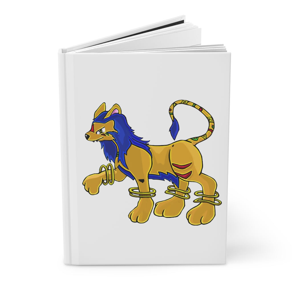 Roararing Hardcover Journal Matte with customizable cover and lined pages, showcasing a stylish matte finish.