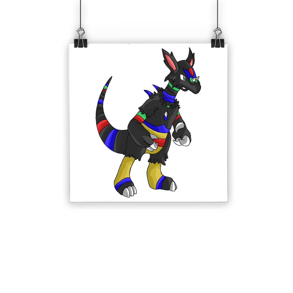 Rocino Classic Poster showcasing vibrant colors on semi-gloss paper, ideal for indoor and outdoor use.