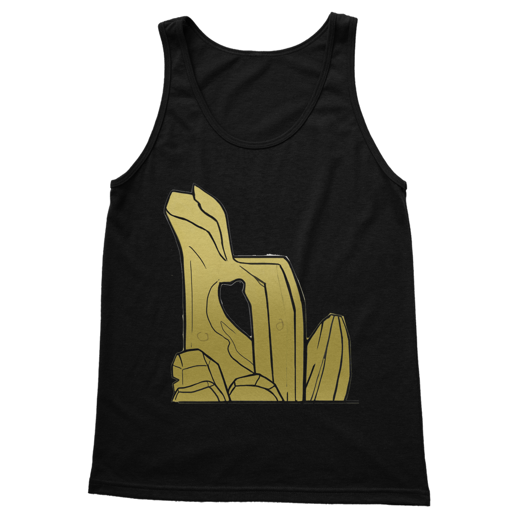 Rock Classic Adult Vest Top in various colors, showcasing its unisex design and high-quality cotton fabric.