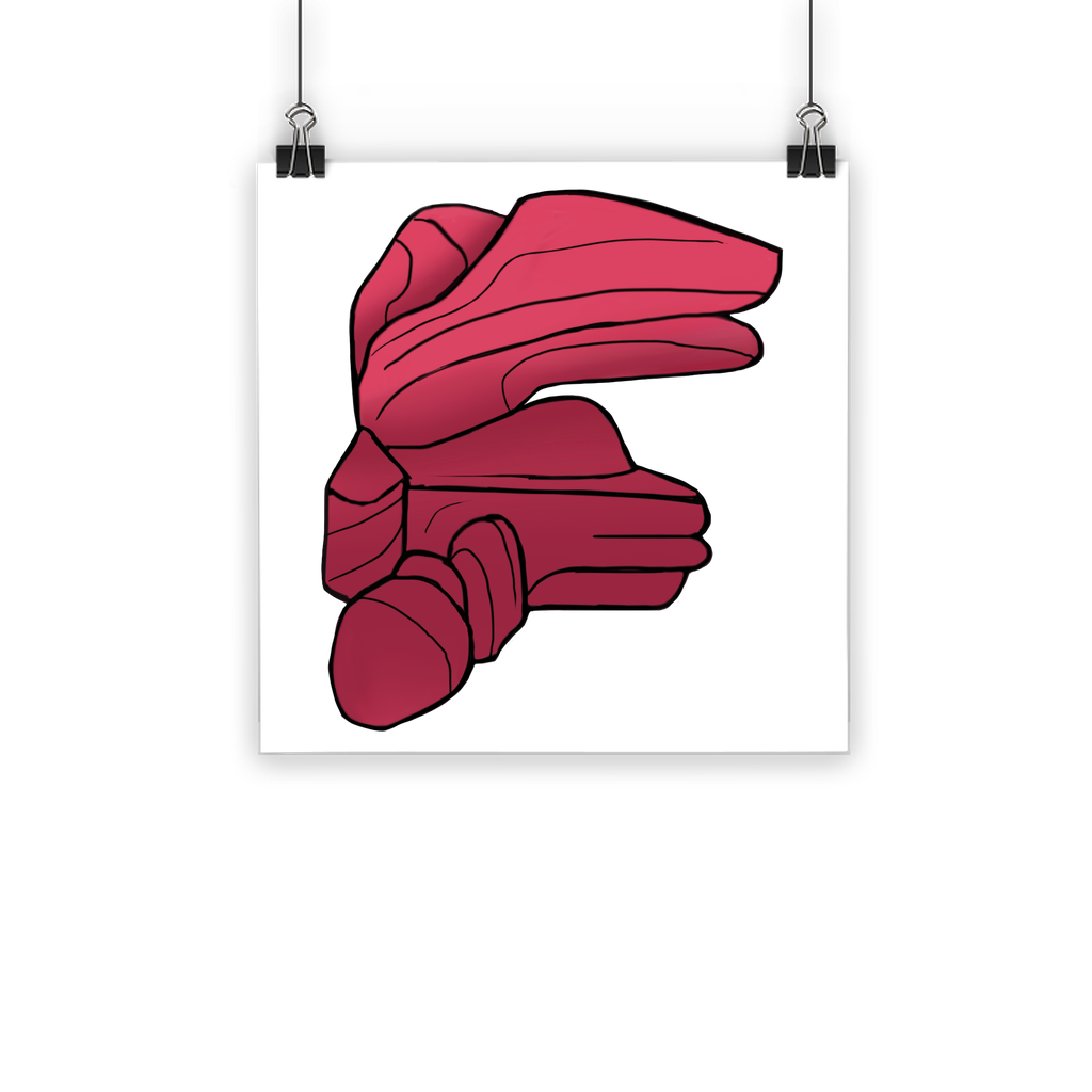 Rock Classic Poster featuring vibrant colors printed on semi-gloss paper, showcasing a high-quality design suitable for indoor and outdoor use.