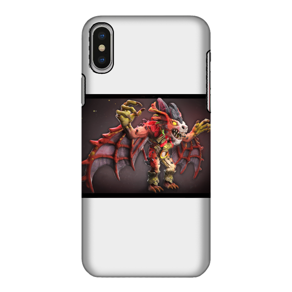 Rock Creature Fully Printed Tough Phone Case showcasing vibrant design and dual-layer protection.