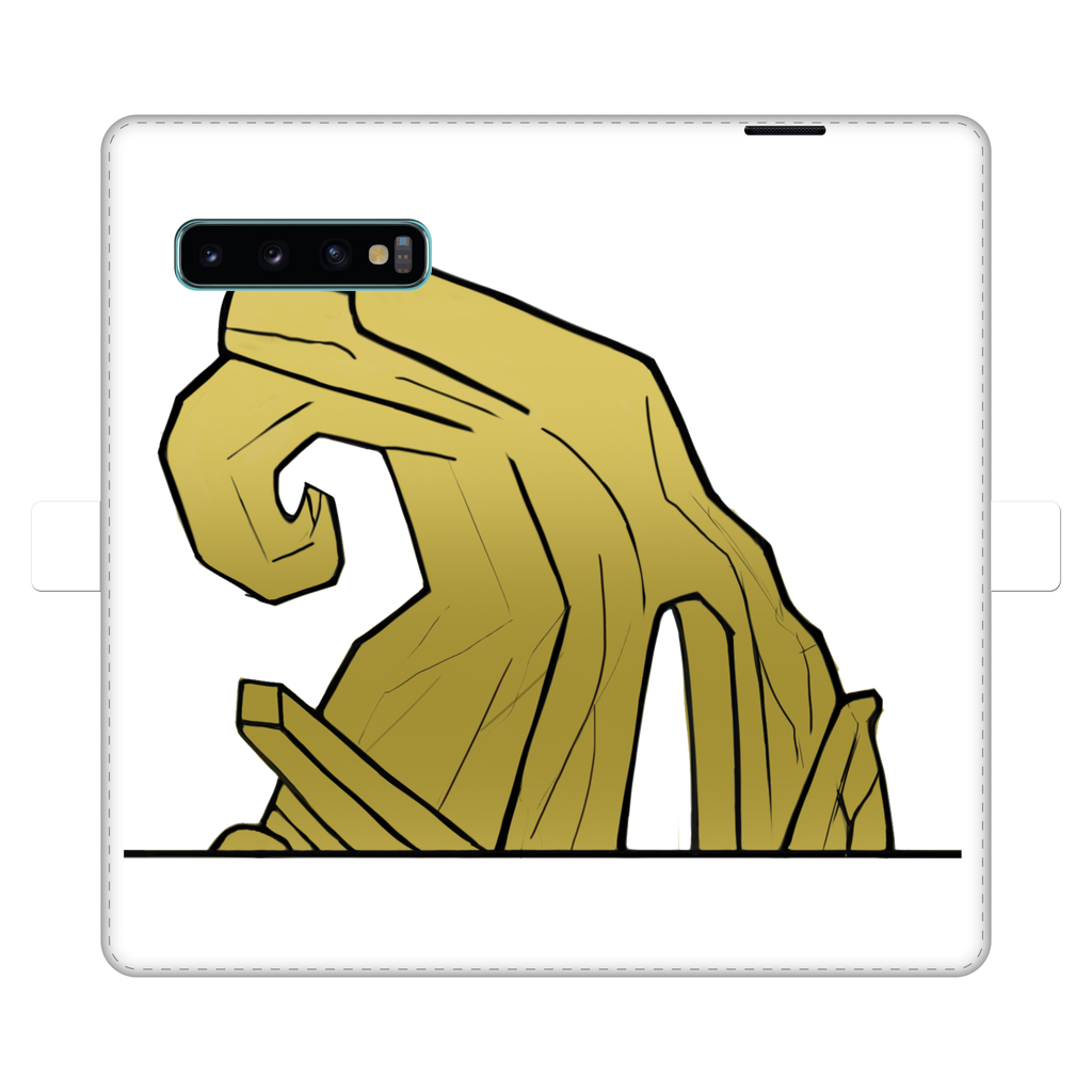 Rock Fully Printed Wallet Cases for iPhone and Samsung, showcasing vibrant designs and magnetic closure in artificial leather.