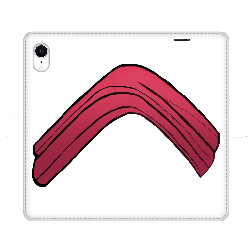 Rock Fully Printed Wallet Case featuring vibrant UV-printed designs, made of faux leather with a magnetic closure, suitable for iPhone and Samsung models.