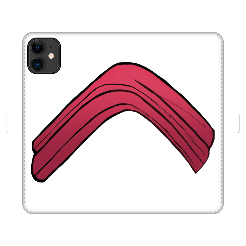 Rock Fully Printed Wallet Case featuring vibrant UV-printed designs, made of faux leather with a magnetic closure, suitable for iPhone and Samsung models.