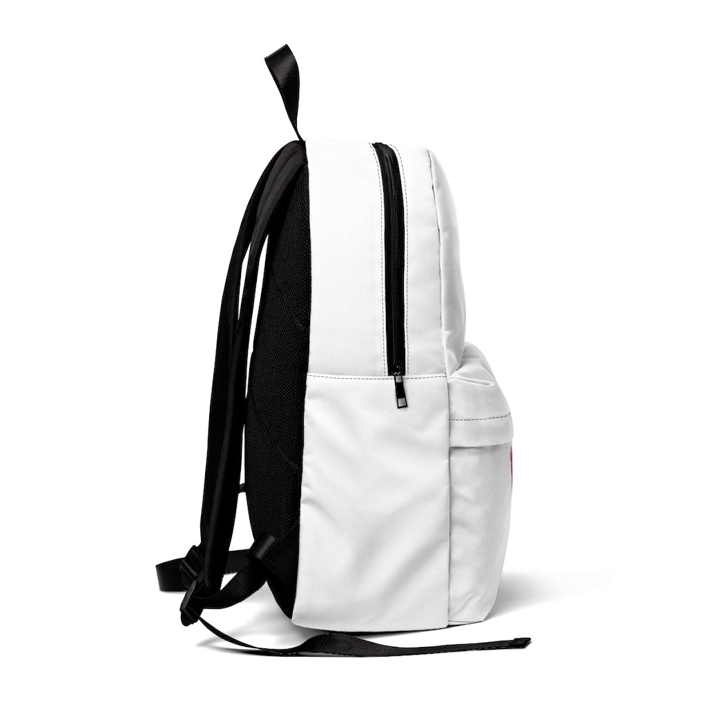 Rock Unisex Classic Backpack in vibrant colors, showcasing adjustable straps and durable nylon material.