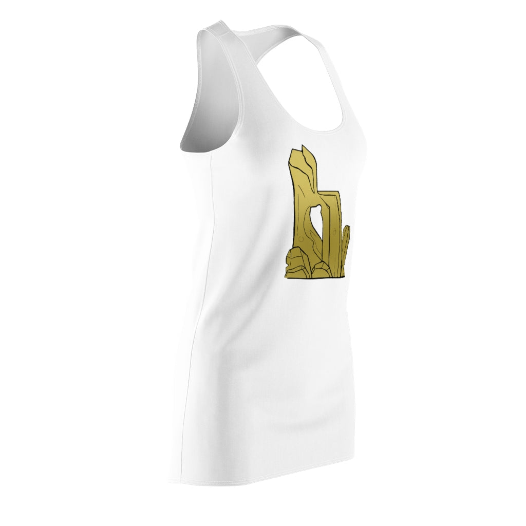 Rock Women's Cut & Sew Racerback Dress featuring a stylish design and comfortable fit, made from high-quality polyester.