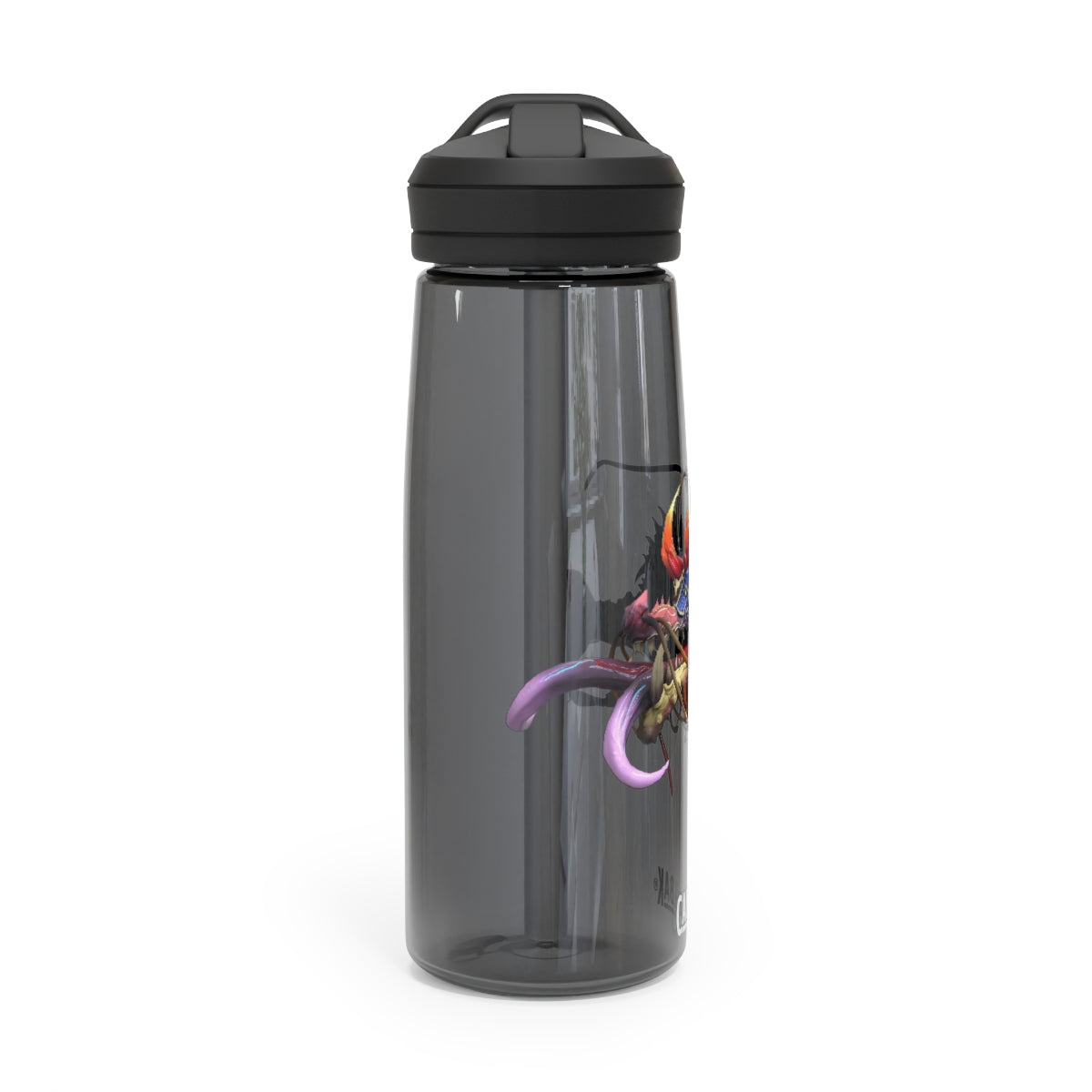 Ryuuk the Fish Dragon God CamelBak Eddy® Water Bottle in 20oz and 25oz sizes, featuring a unique design and robust Tritan™ material.