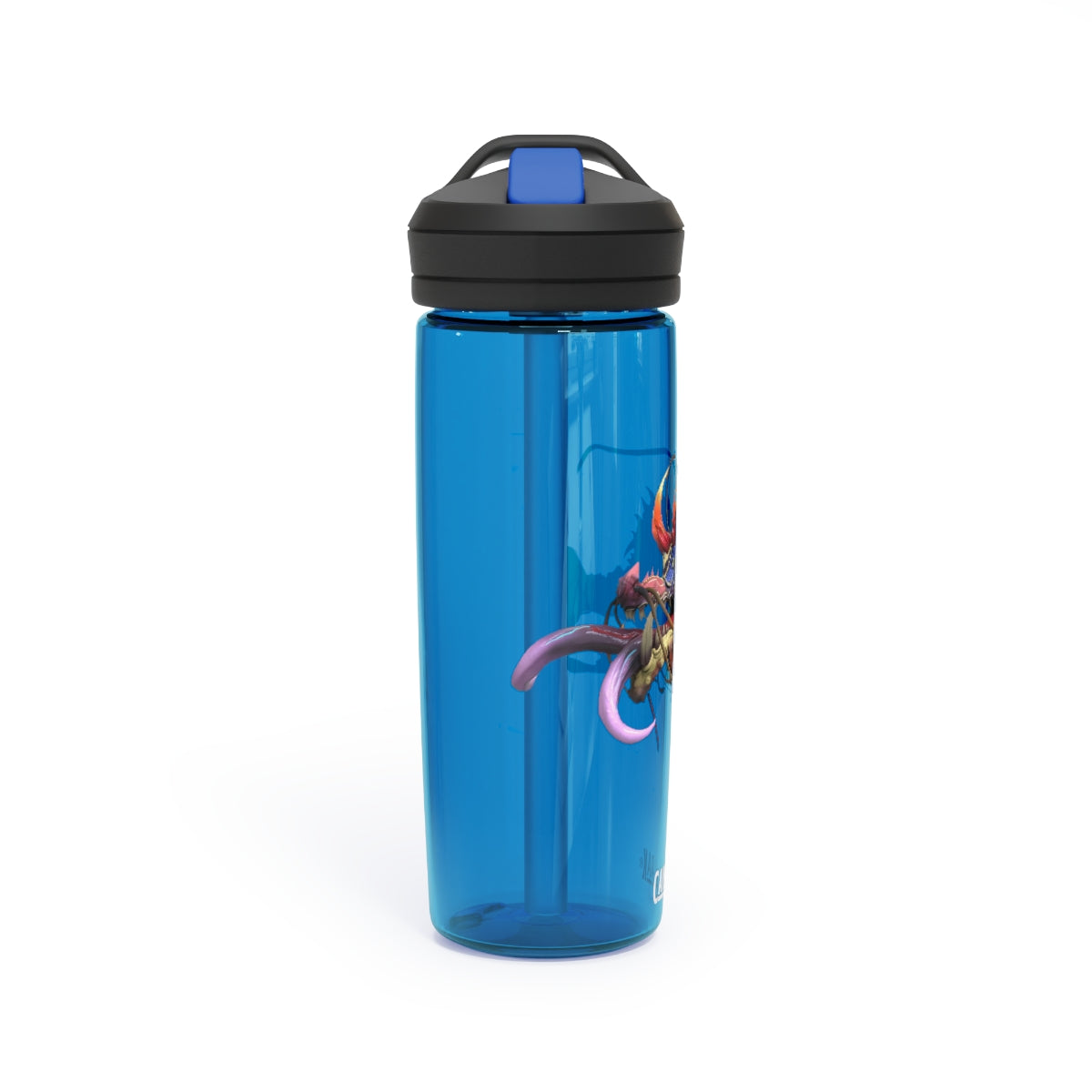 Ryuuk the Fish Dragon God CamelBak Eddy® Water Bottle in 20oz and 25oz sizes, featuring a unique design and robust Tritan™ material.