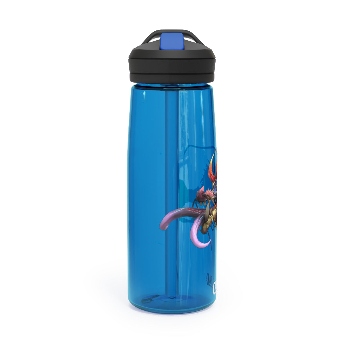 Ryuuk the Fish Dragon God CamelBak Eddy® Water Bottle in 20oz and 25oz sizes, featuring a unique design and robust Tritan™ material.