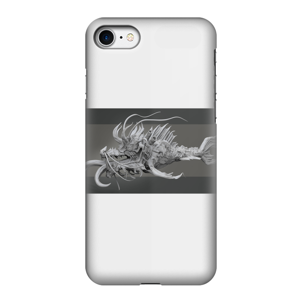 Ryuuk Fish Dragon God Tough Phone Case with vibrant design and durable materials, showcasing full wrap-around printing.