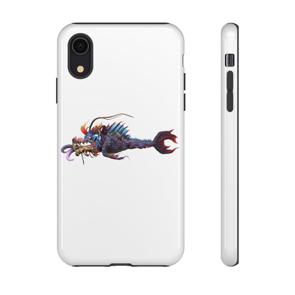 Ryuuk the Fish Dragon God Tough Case featuring a vibrant design with dual-layer protection for smartphones.