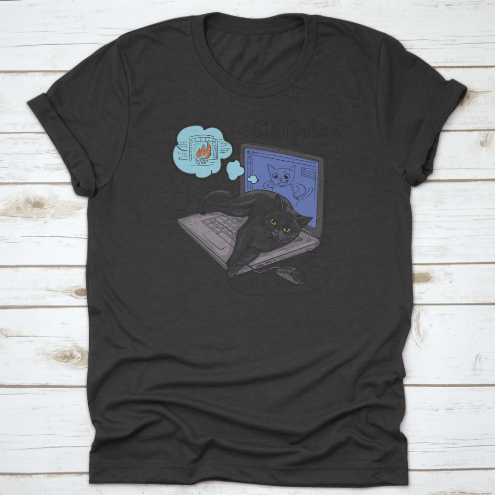 Salem The Cat t-shirt featuring unique design and comfortable fit, made from 100% cotton.