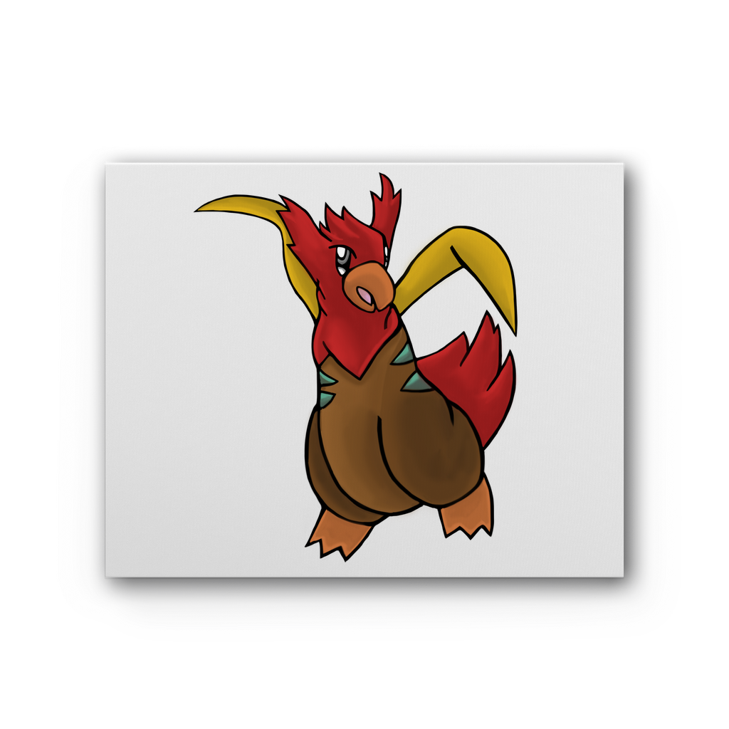 Seagul Premium Stretched Canvas featuring vibrant colors on a bright white satin-matte coated cotton canvas, framed with EU sourced pine.