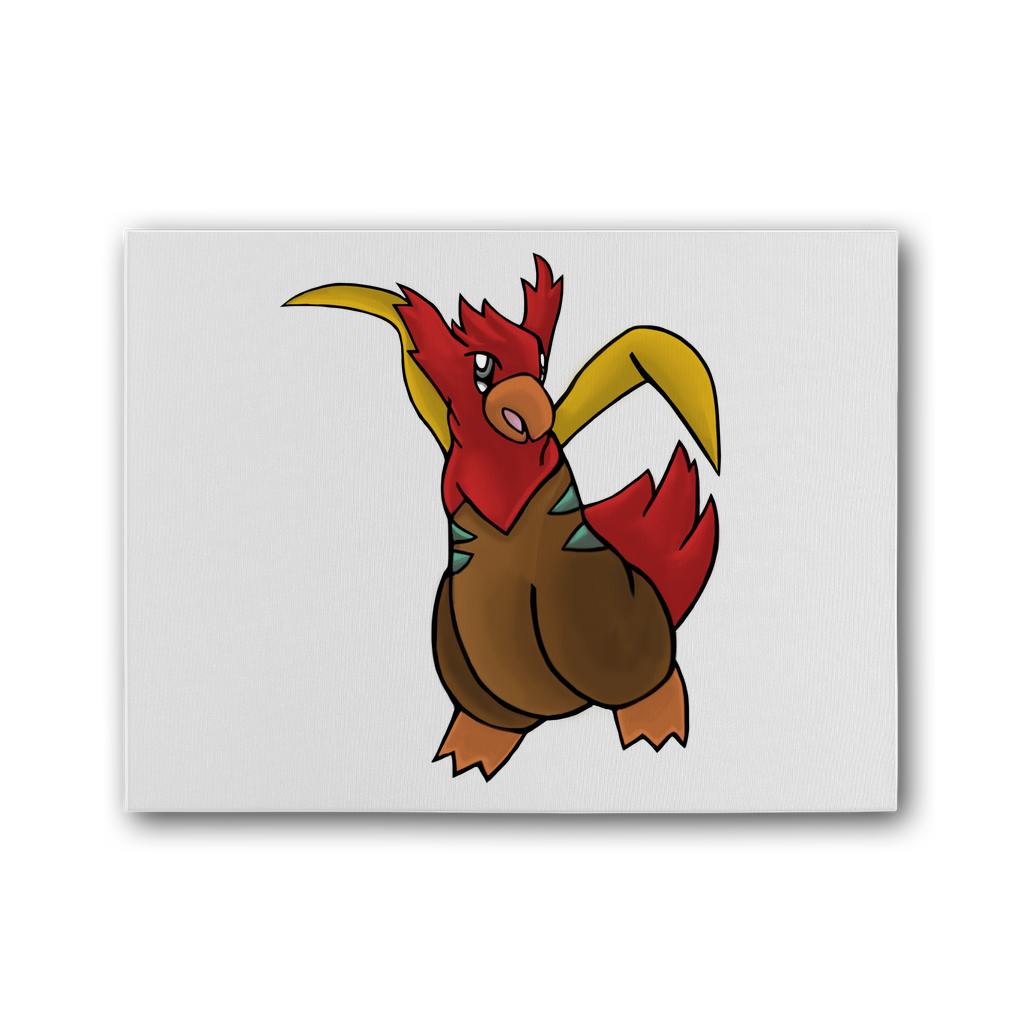 Seagul Premium Stretched Canvas featuring vibrant colors on a bright white satin-matte coated cotton canvas, framed with EU sourced pine.