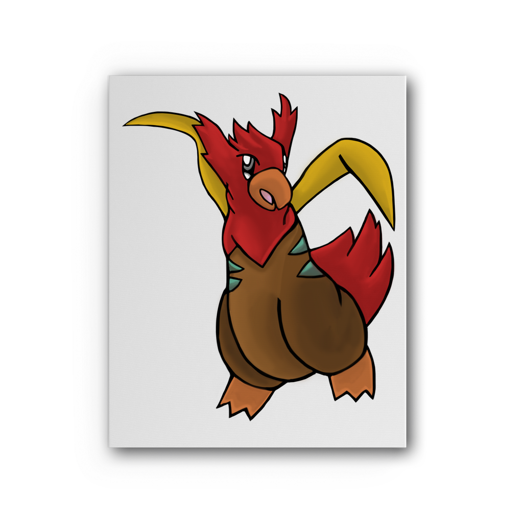 Seagul Premium Stretched Canvas featuring vibrant colors on a bright white satin-matte coated cotton canvas, framed with EU sourced pine.