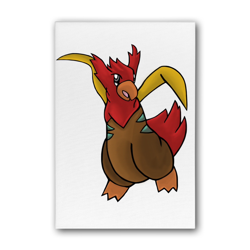 Seagul Premium Stretched Canvas featuring vibrant colors on a bright white satin-matte coated cotton canvas, framed with EU sourced pine.