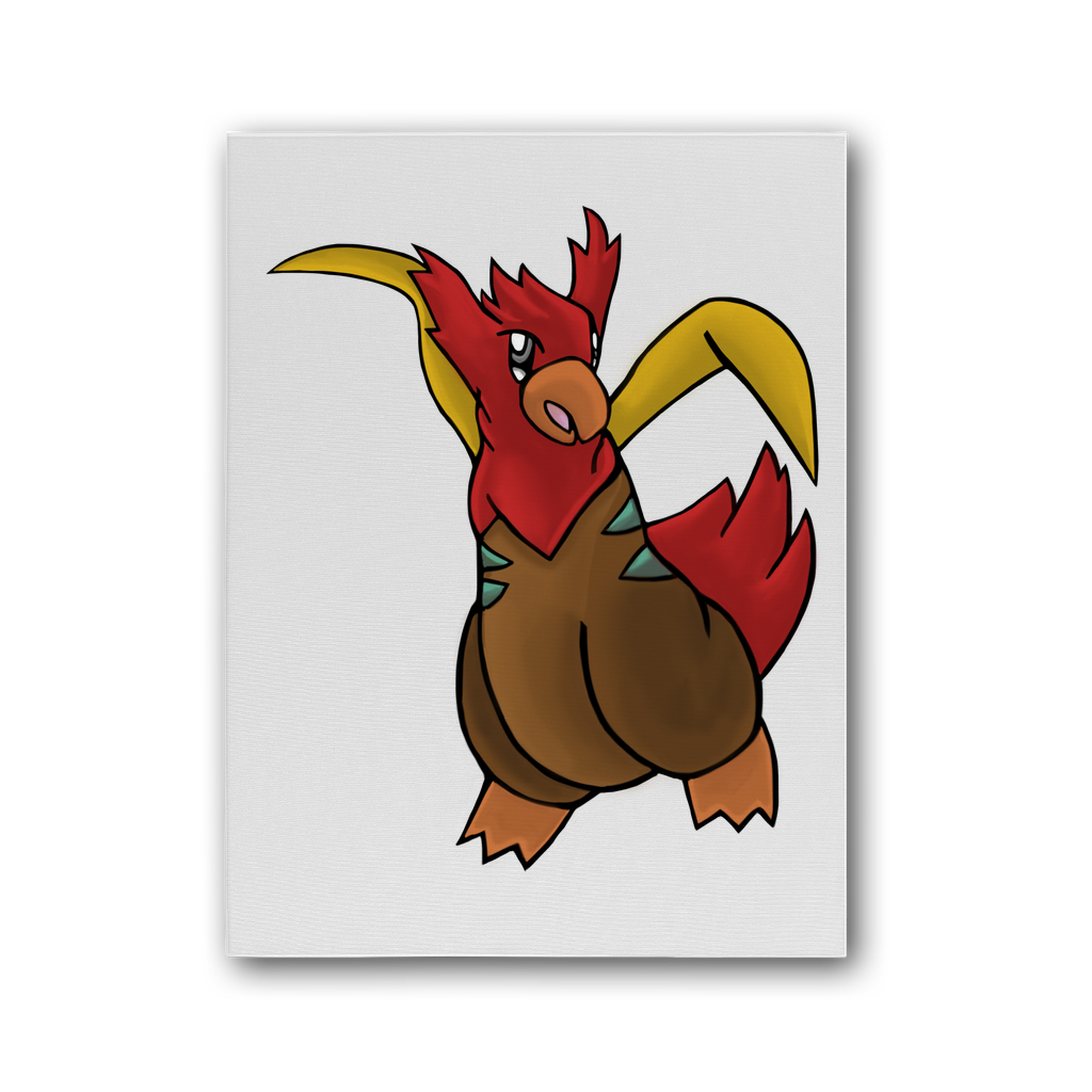 Seagul Premium Stretched Canvas featuring vibrant colors on a bright white satin-matte coated cotton canvas, framed with EU sourced pine.