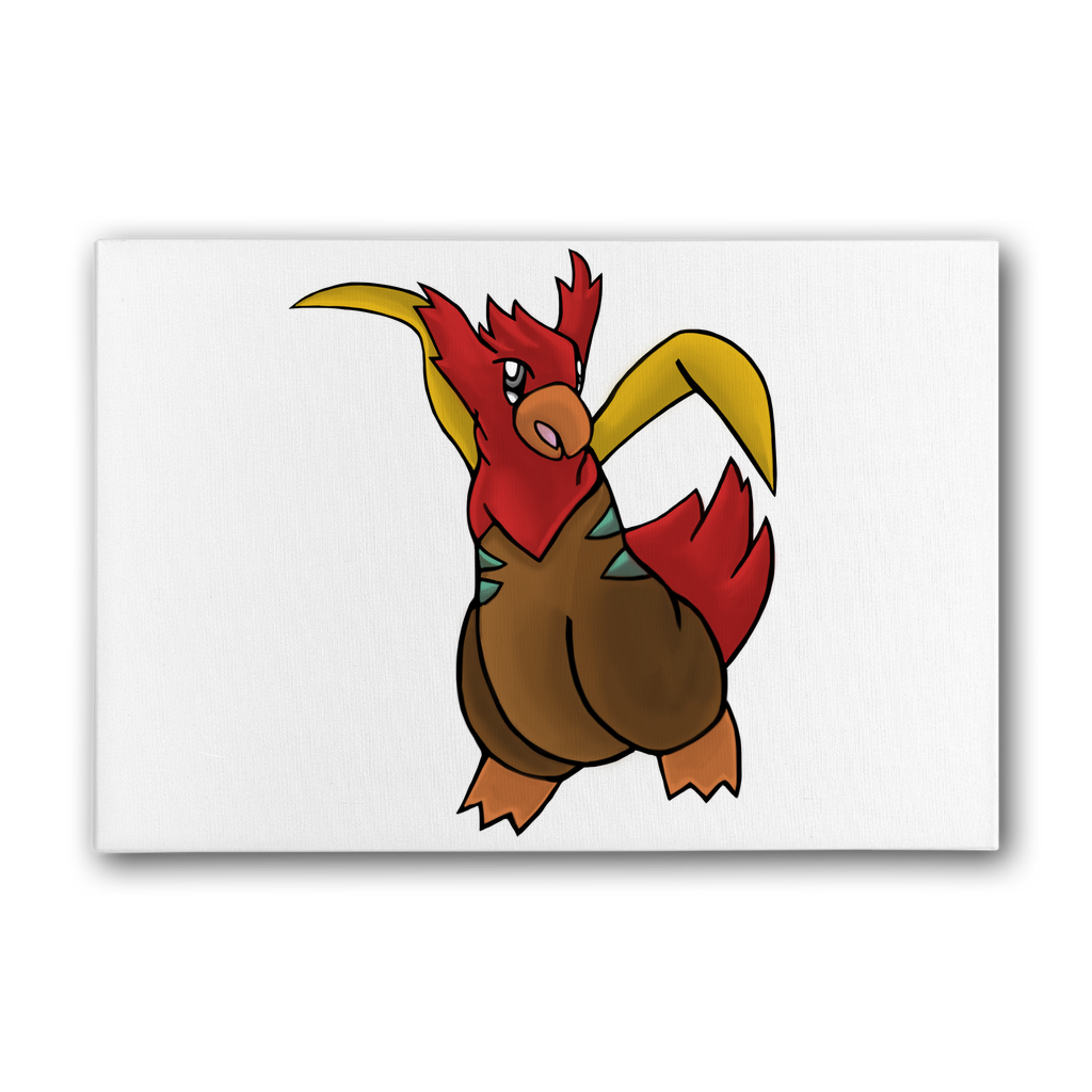 Seagul Premium Stretched Canvas featuring vibrant colors on a bright white satin-matte coated cotton canvas, framed with EU sourced pine.