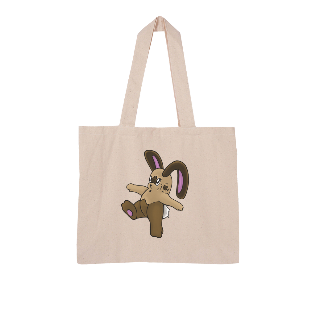 Sentra Large Organic Tote Bag made from 100% organic cotton, featuring internal pockets and eco-friendly design.