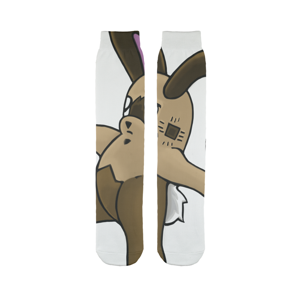 Sentra Sublimation Tube Socks featuring vibrant designs and soft polyester material, perfect for showcasing personal style.