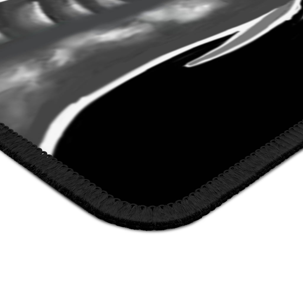 Serpent Gaming Mouse Pad featuring vibrant designs and stitched edges, measuring 9x7 inches.