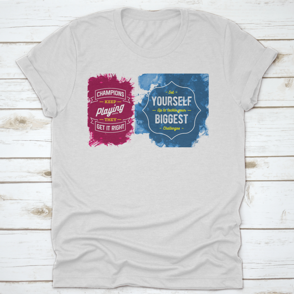 A comfortable cotton t-shirt in various colors, showcasing its classic fit and quality fabric.