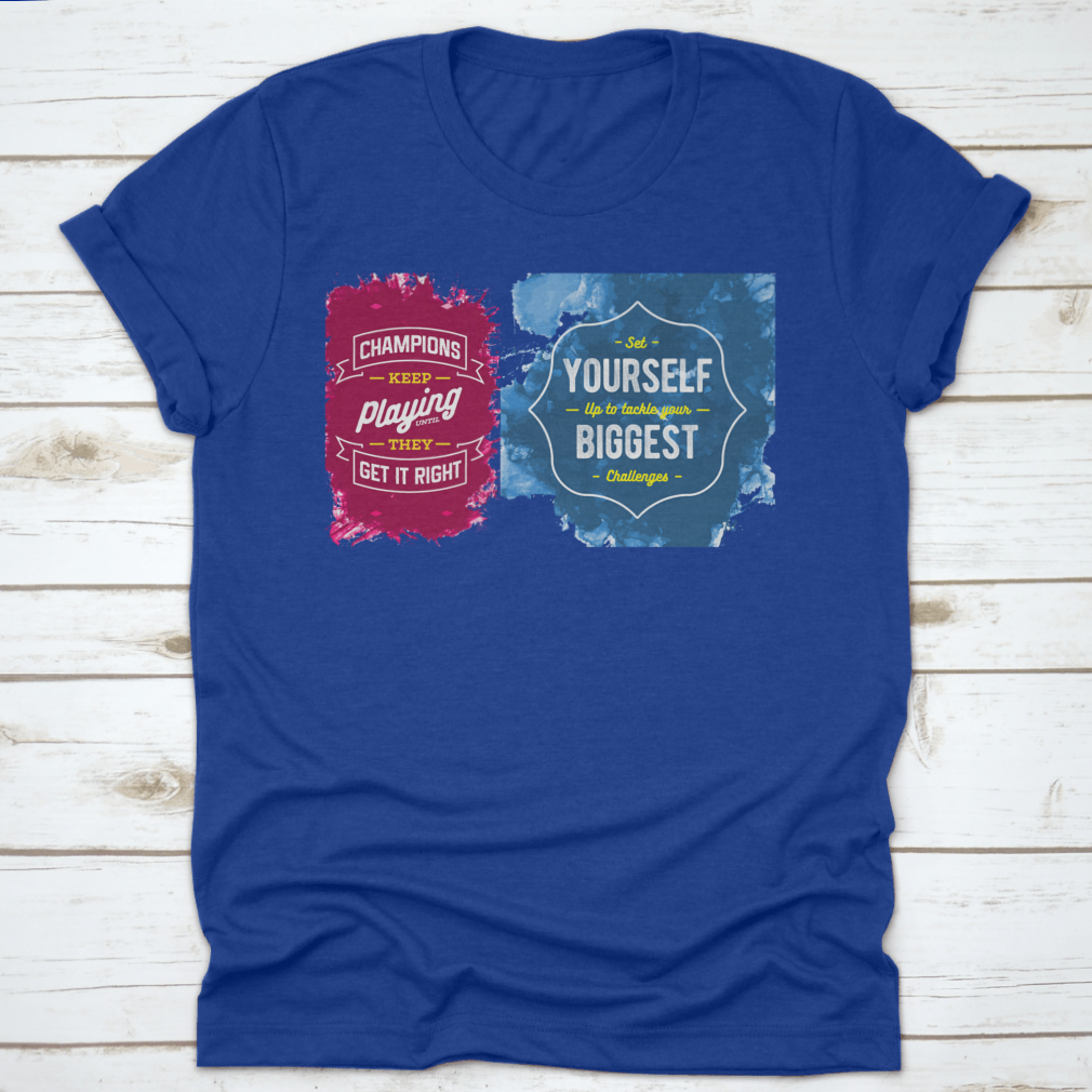 A comfortable cotton t-shirt in various colors, showcasing its classic fit and quality fabric.