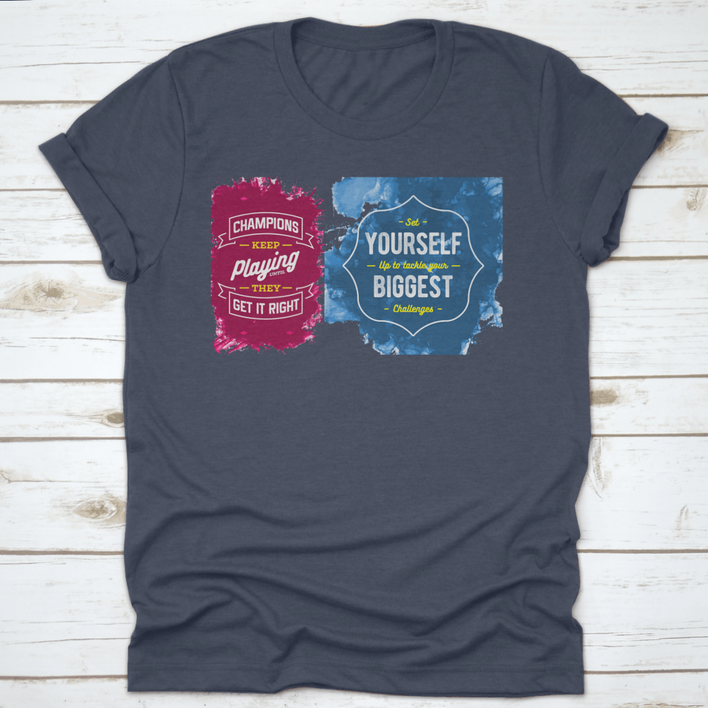 A comfortable cotton t-shirt in various colors, showcasing its classic fit and quality fabric.