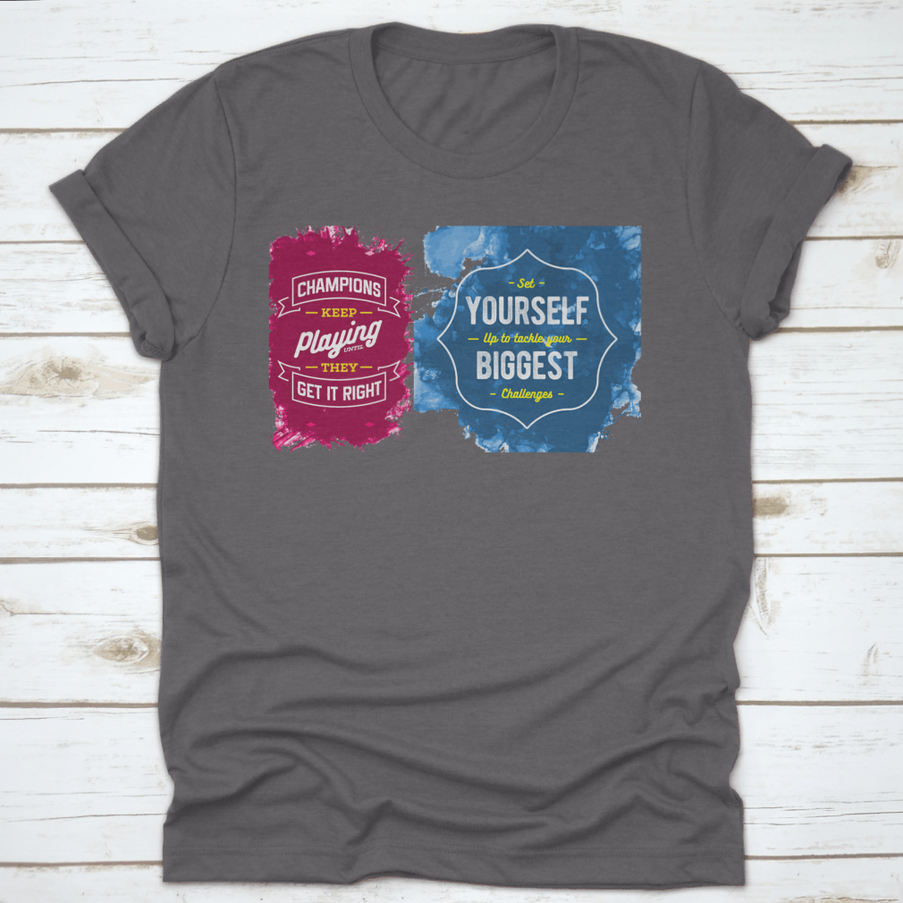 A comfortable cotton t-shirt in various colors, showcasing its classic fit and quality fabric.