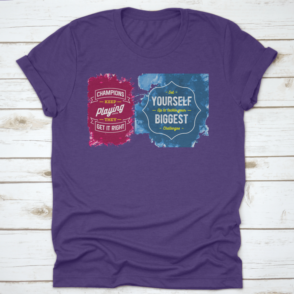 A comfortable cotton t-shirt in various colors, showcasing its classic fit and quality fabric.