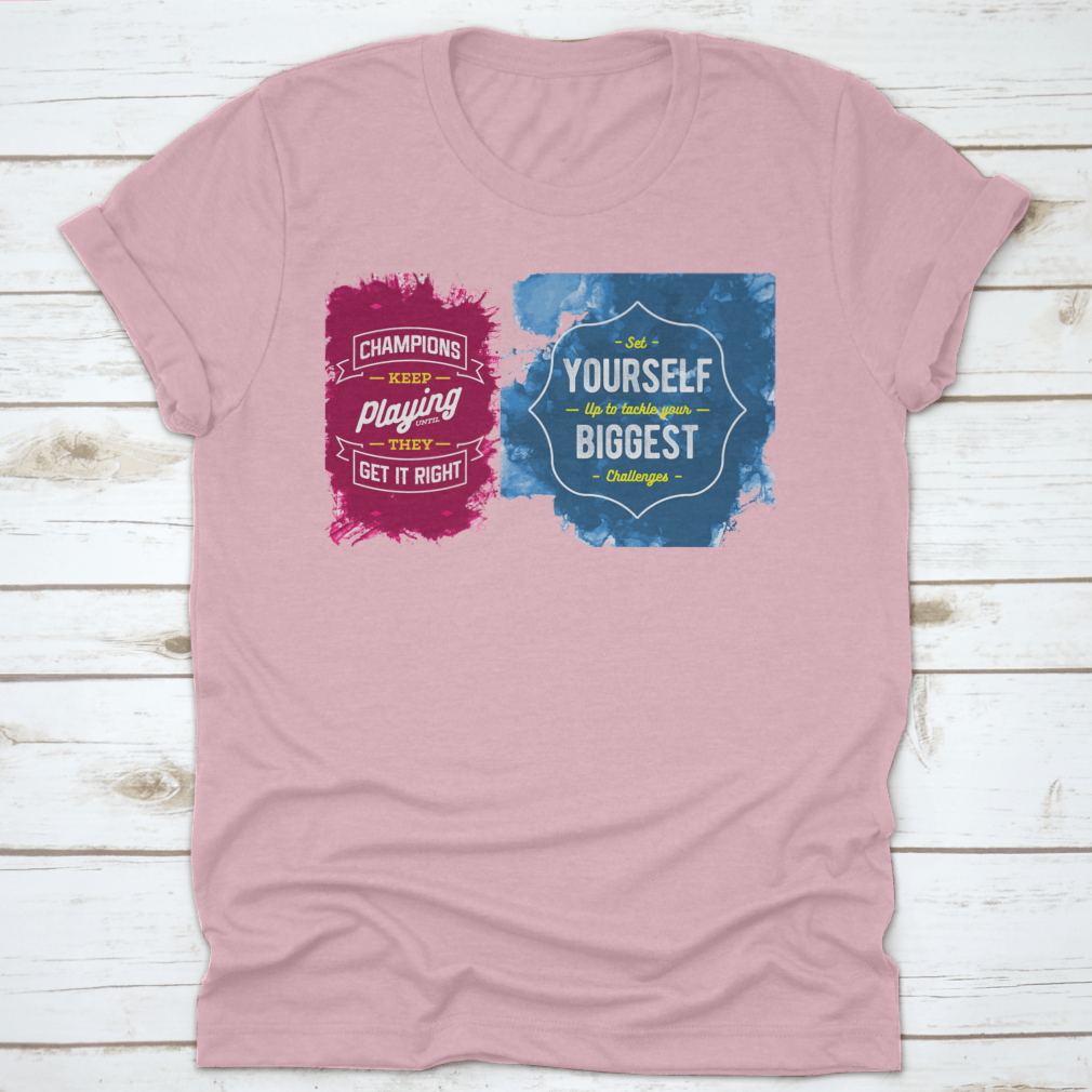 A comfortable cotton t-shirt in various colors, showcasing its classic fit and quality fabric.