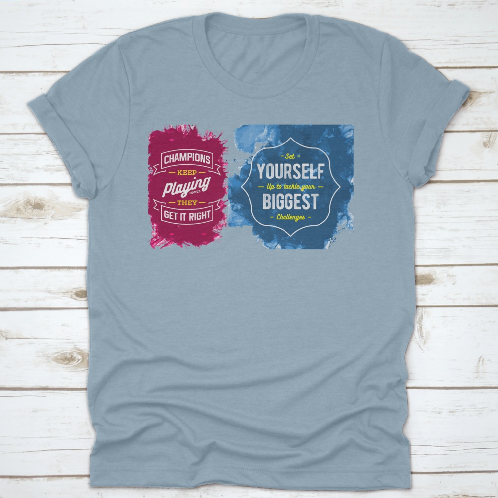 A comfortable cotton t-shirt in various colors, showcasing its classic fit and quality fabric.