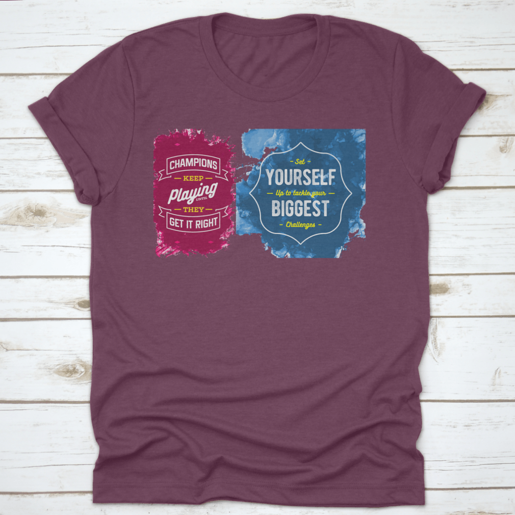 A comfortable cotton t-shirt in various colors, showcasing its classic fit and quality fabric.