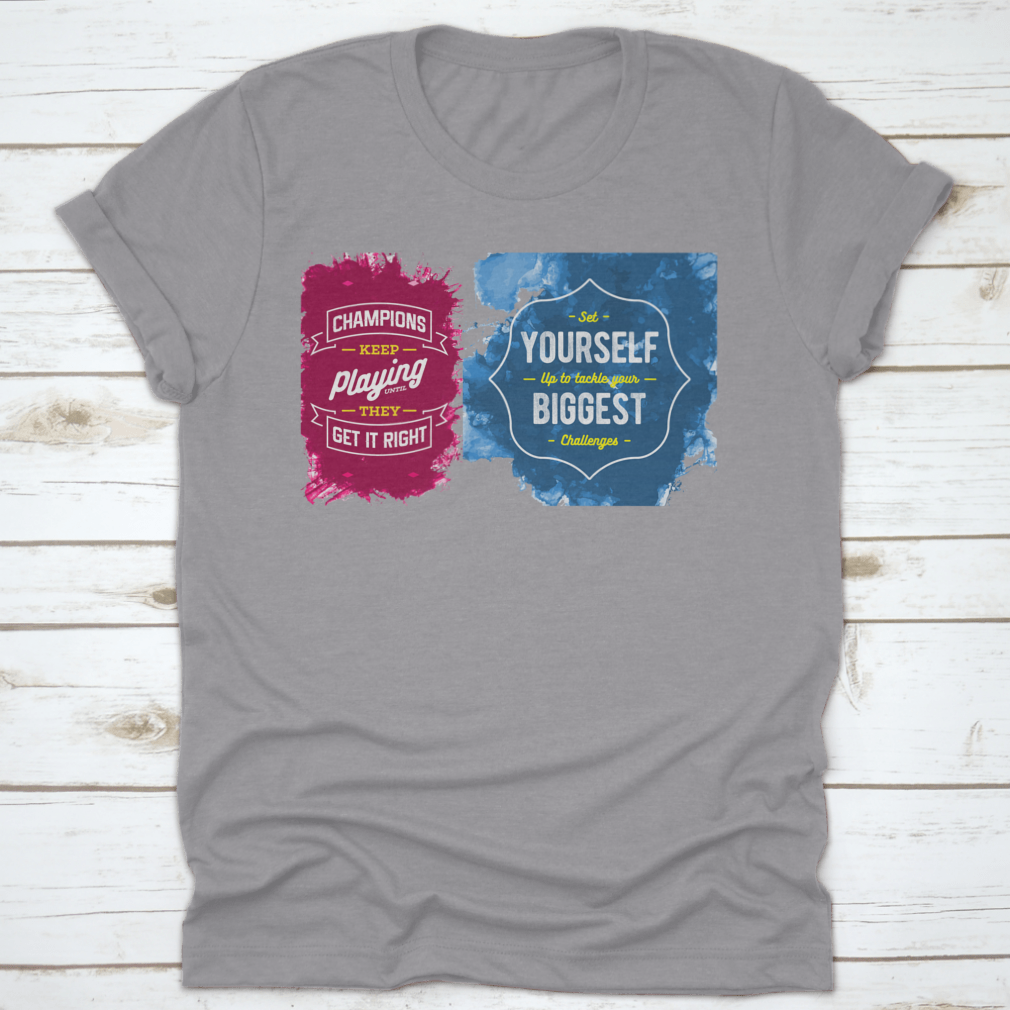 A comfortable cotton t-shirt in various colors, showcasing its classic fit and quality fabric.