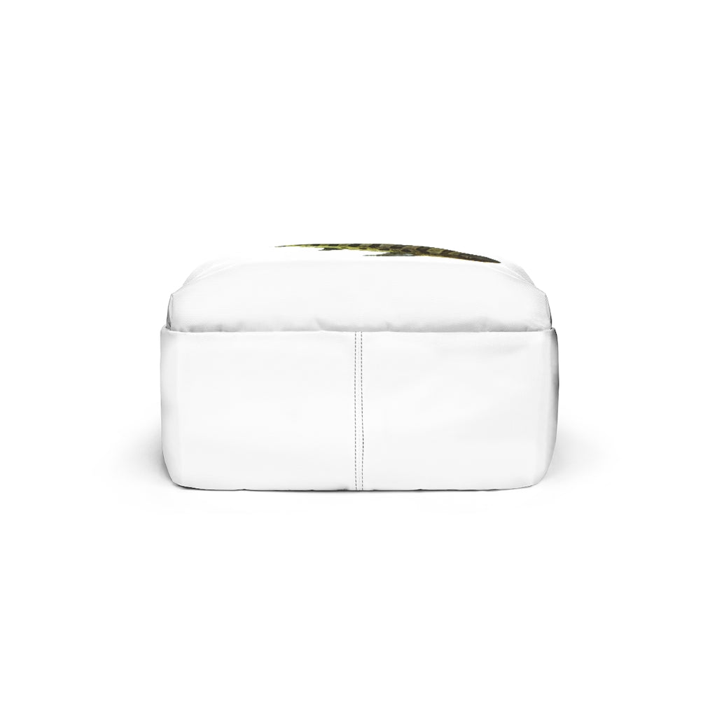 Shark Unisex Classic Backpack in vibrant colors, showcasing its durable nylon material and adjustable straps.