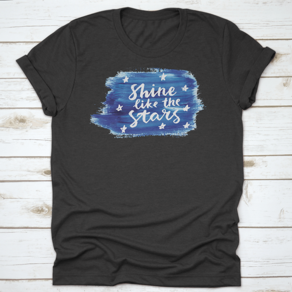 A comfortable cotton shirt featuring inspiring quotes and a classic fit, perfect for everyday wear.